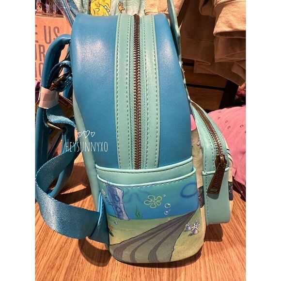 Loungefly Nickelodeon Spongebob Squarepants Boat School Mini Backpack - Picture 3 of 4